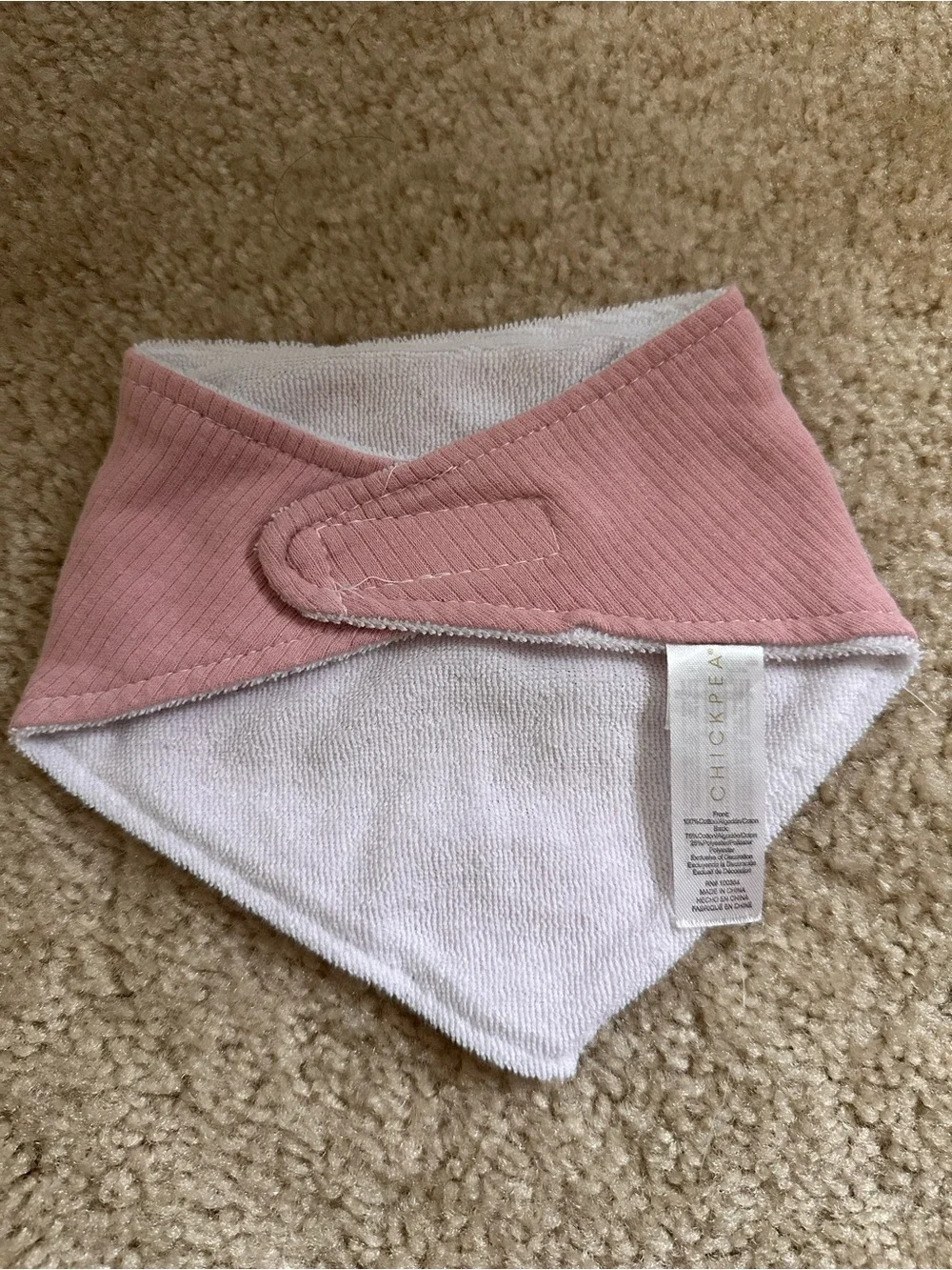 Pastel Baby Bandana Bib Set - Pink & Lavender Floral